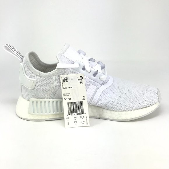 Adidas NMD R1 White Copper Metallic FV1788 Running - Picture 4 of 9